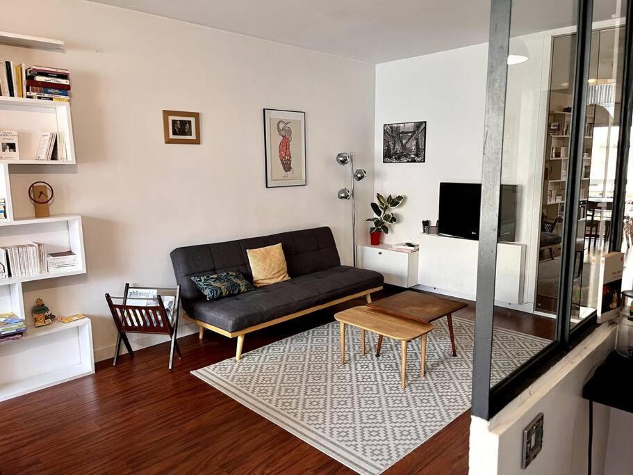 Paris : Appartement Familial Avec Parking Prive Clichy Esterno foto