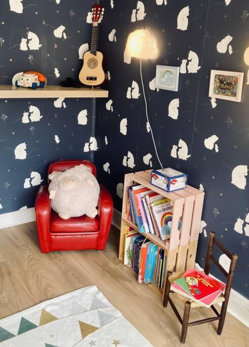 Paris : Appartement Familial Avec Parking Prive Clichy Esterno foto